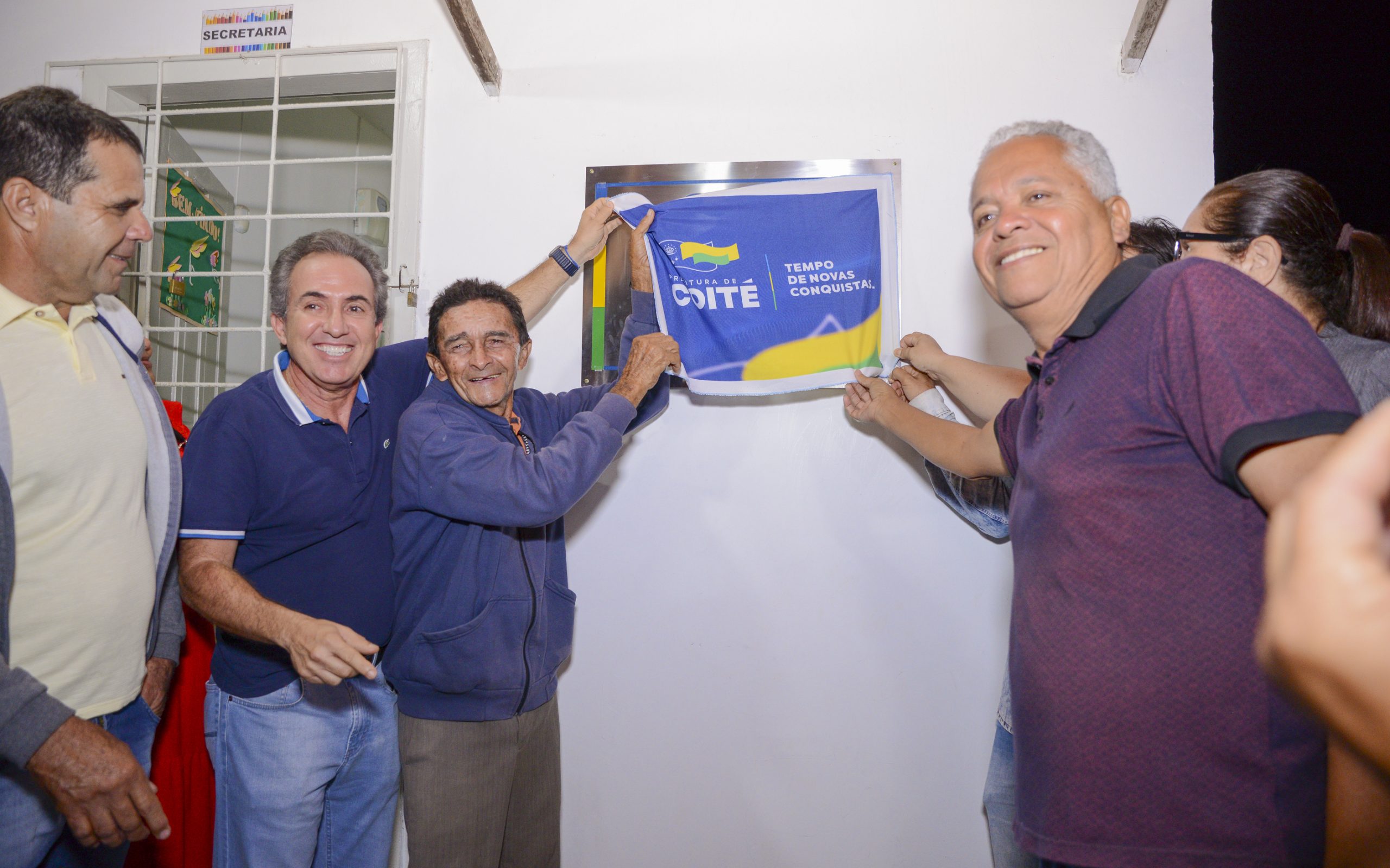 Conceição do Coité Celebra a revitalização da Escola Amâncio Pereira da Silva e da Quadra Poliesportiva na Comunidade de Sítio