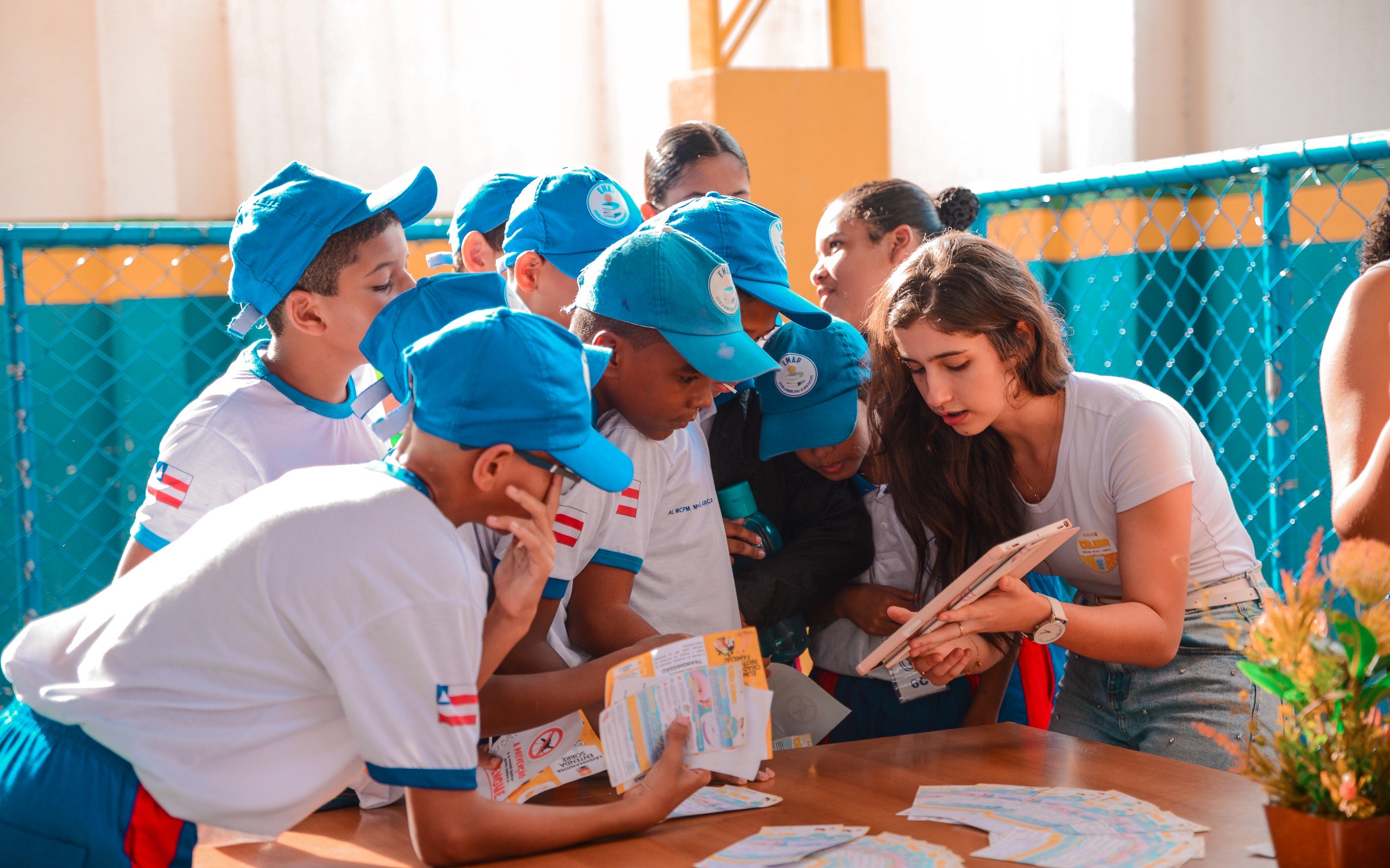 Feira de Saúde promove educação e prevenção na Escola Municipal Almir Passos