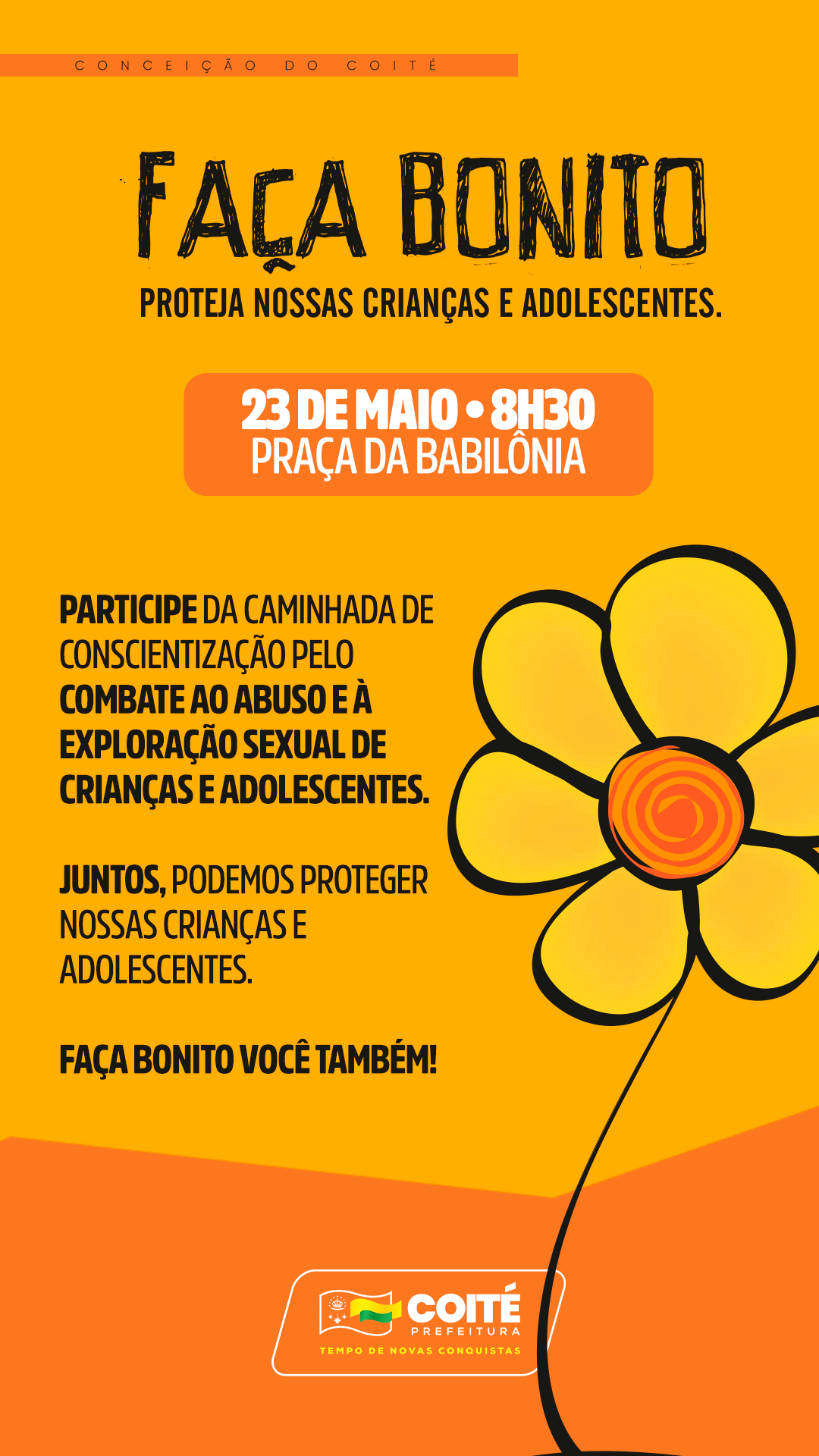 Coité reduz casos de violência sexual contra crianças e adolescentes, mas alerta: a luta continua
