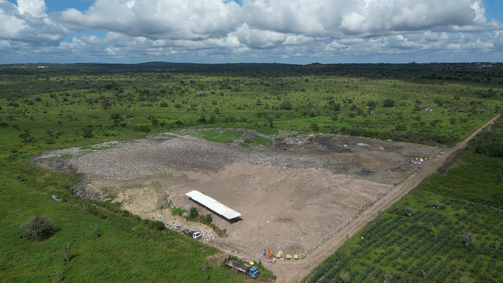 Gestão ambiental garante cuidados diários com o aterro municipal de Conceição do Coité