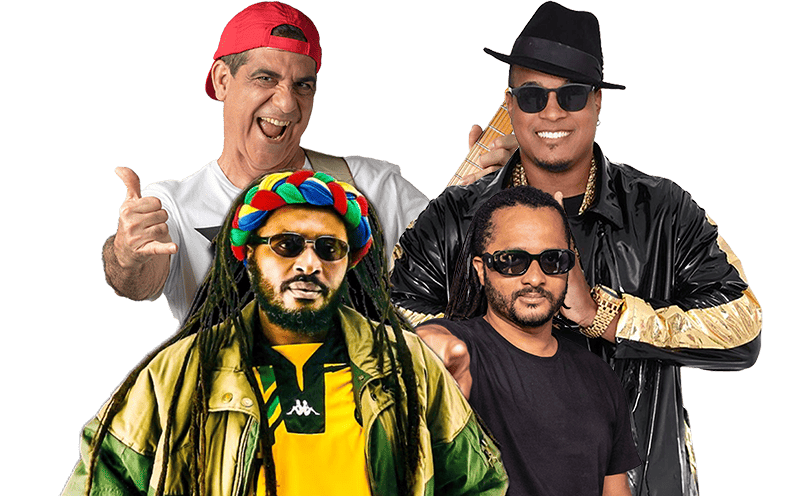 Isaque e Edson Gomes, Durval Lélys, Robyssão
